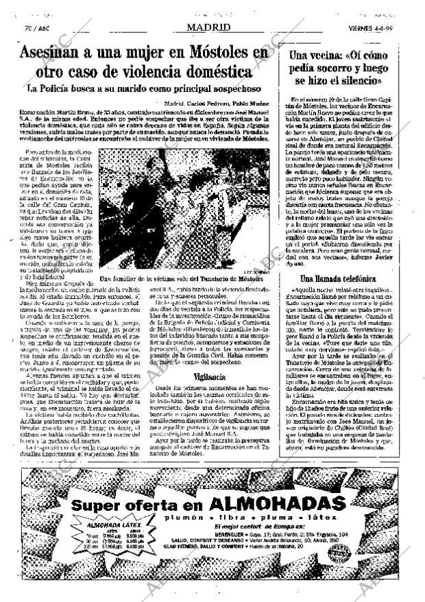 ABC MADRID 04-06-1999 página 70