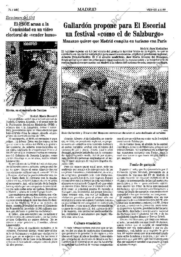 ABC MADRID 04-06-1999 página 76