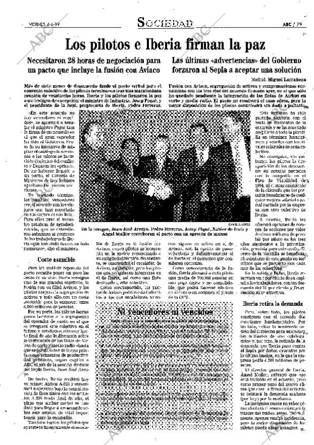ABC MADRID 04-06-1999 página 79
