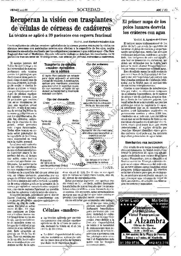 ABC MADRID 04-06-1999 página 83