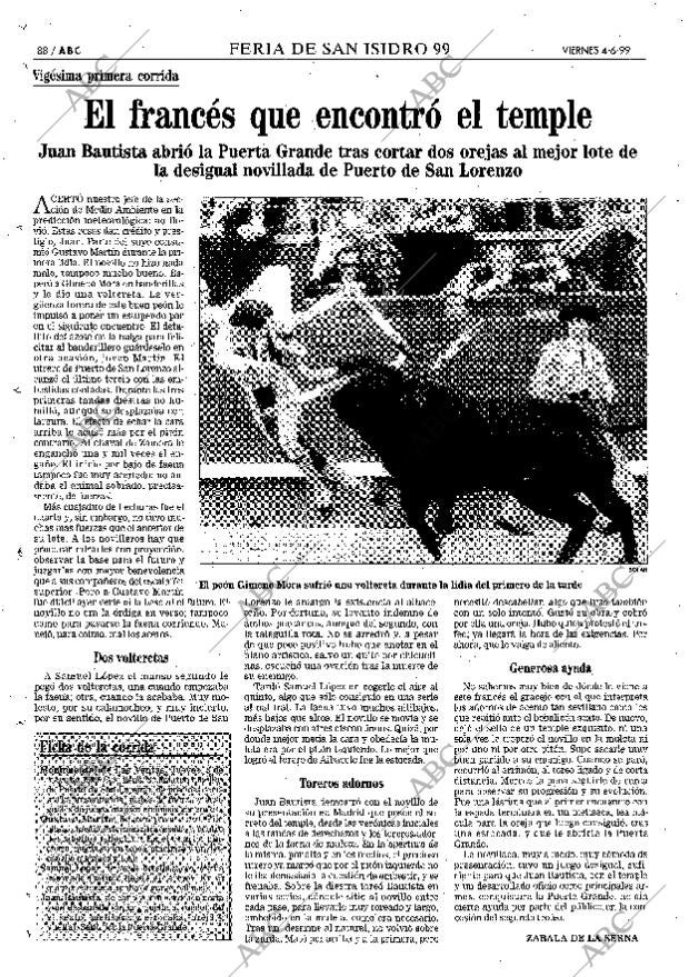 ABC MADRID 04-06-1999 página 88