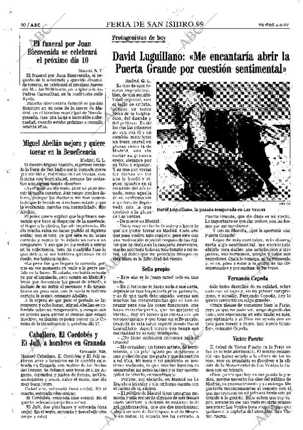 ABC MADRID 04-06-1999 página 90