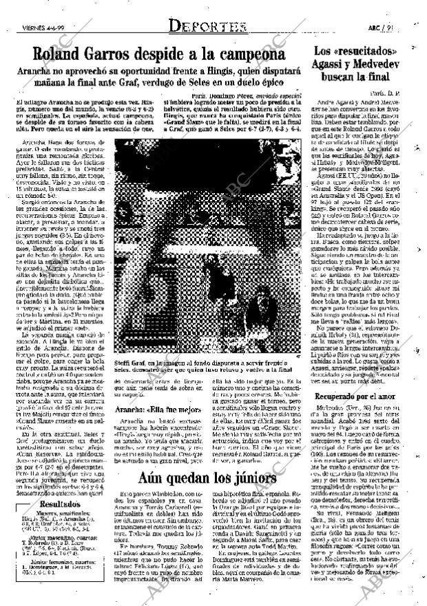 ABC MADRID 04-06-1999 página 91