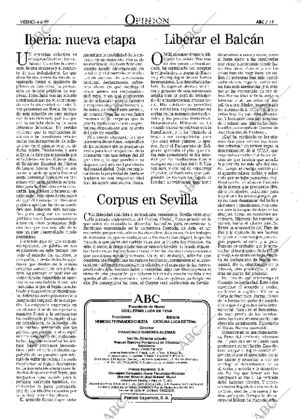 ABC SEVILLA 04-06-1999 página 19