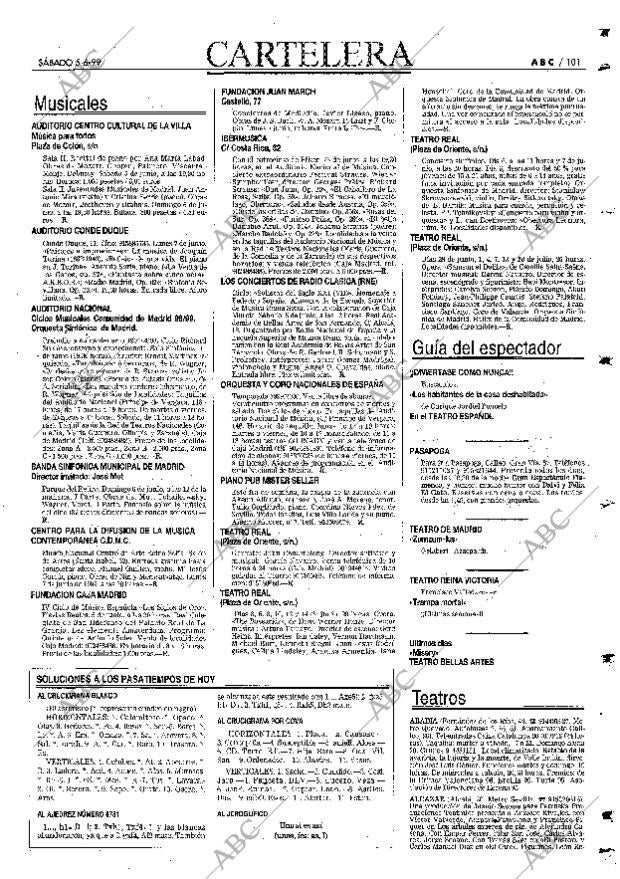 ABC MADRID 05-06-1999 página 101