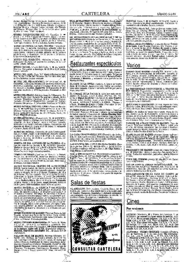 ABC MADRID 05-06-1999 página 106