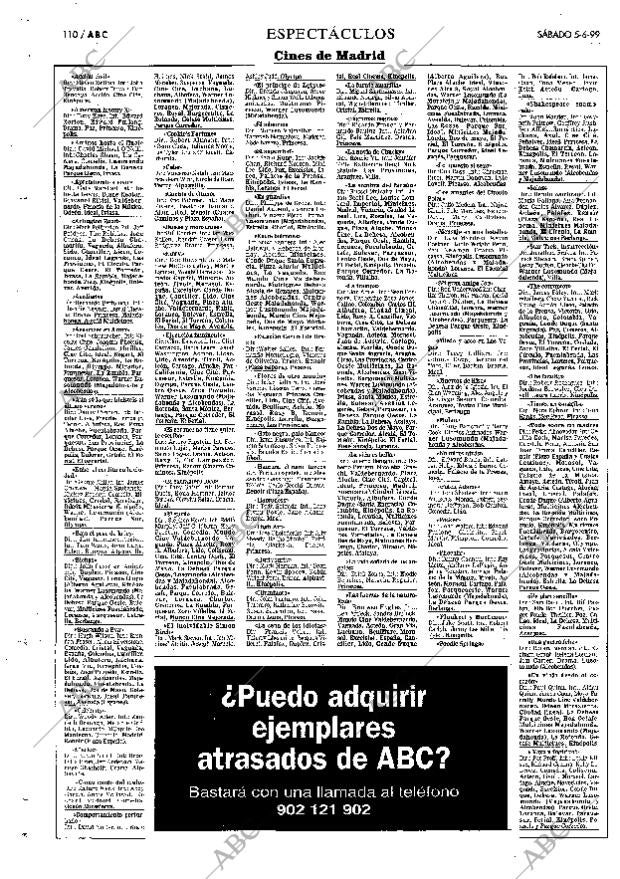 ABC MADRID 05-06-1999 página 110