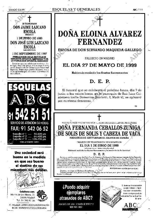 ABC MADRID 05-06-1999 página 111