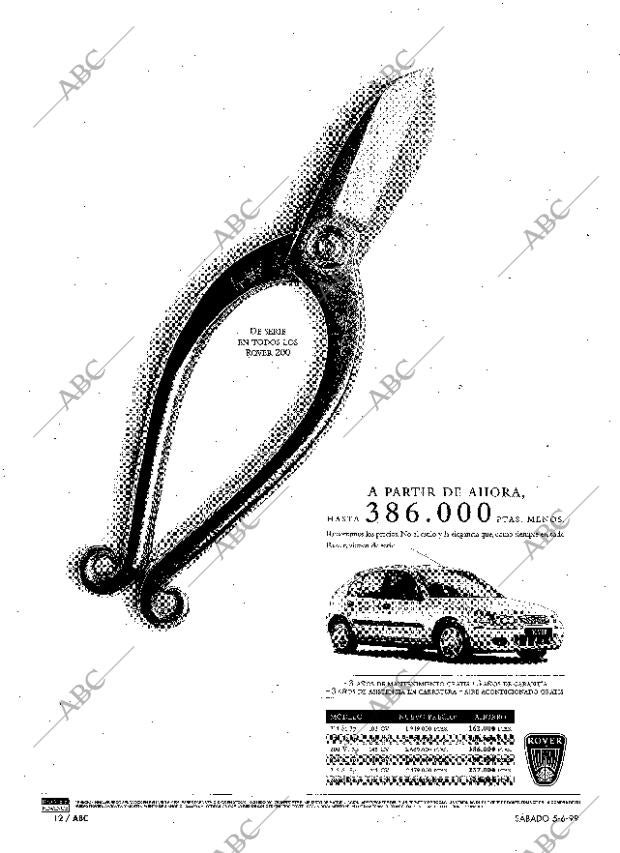 ABC MADRID 05-06-1999 página 12