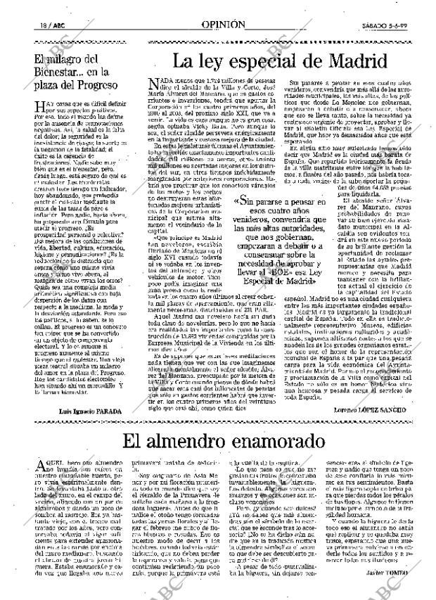 ABC MADRID 05-06-1999 página 18