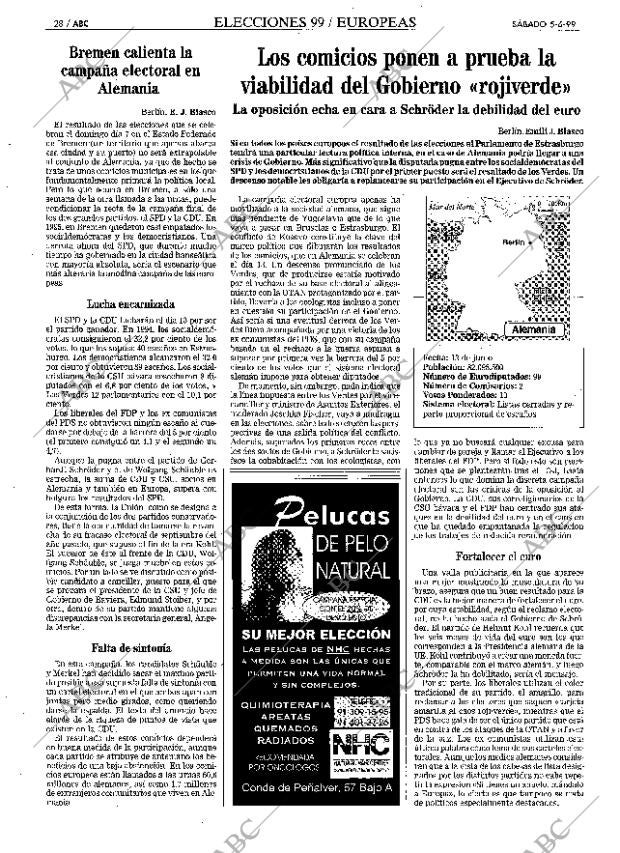 ABC MADRID 05-06-1999 página 28
