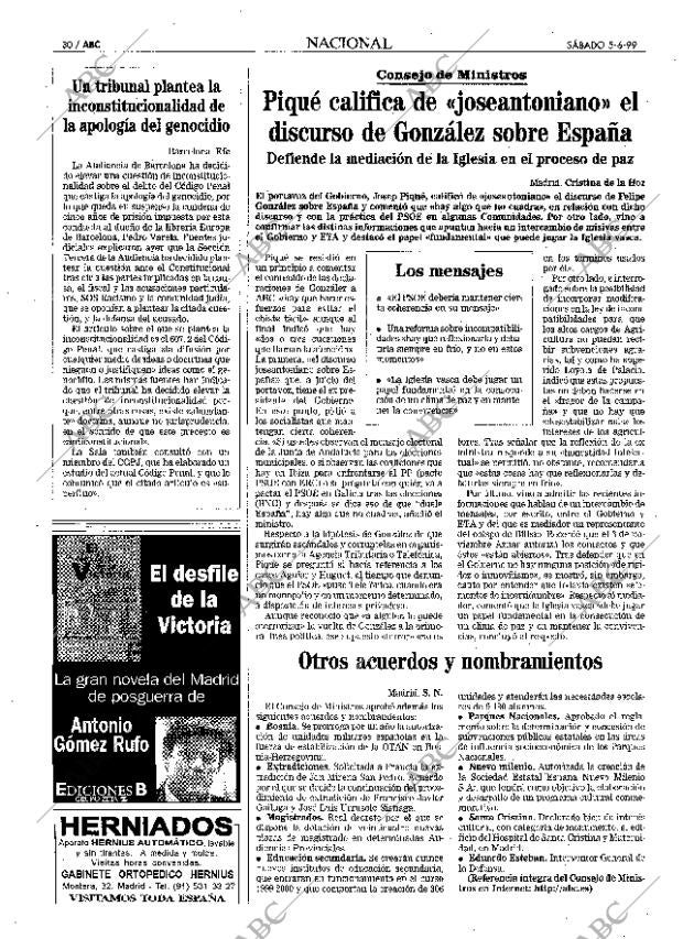 ABC MADRID 05-06-1999 página 30