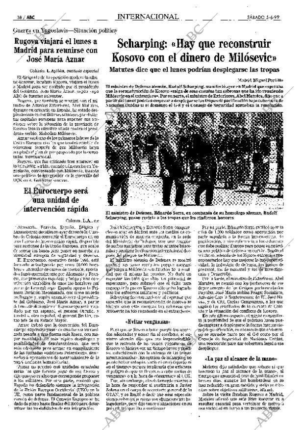 ABC MADRID 05-06-1999 página 38