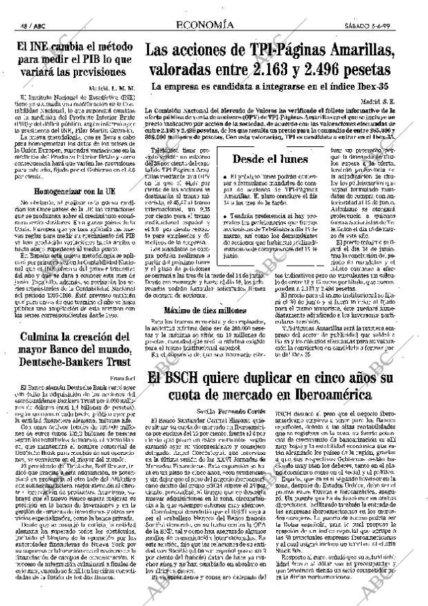 ABC MADRID 05-06-1999 página 48