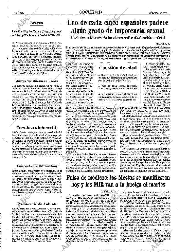 ABC MADRID 05-06-1999 página 72
