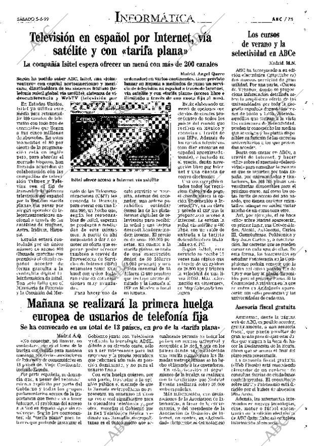 ABC MADRID 05-06-1999 página 75