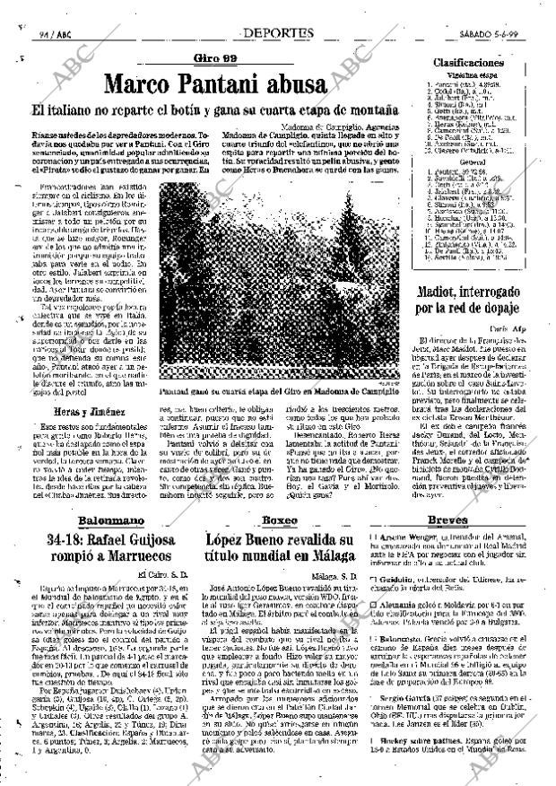 ABC MADRID 05-06-1999 página 94