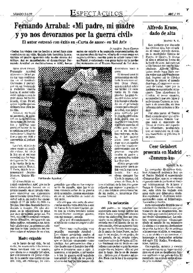 ABC MADRID 05-06-1999 página 99