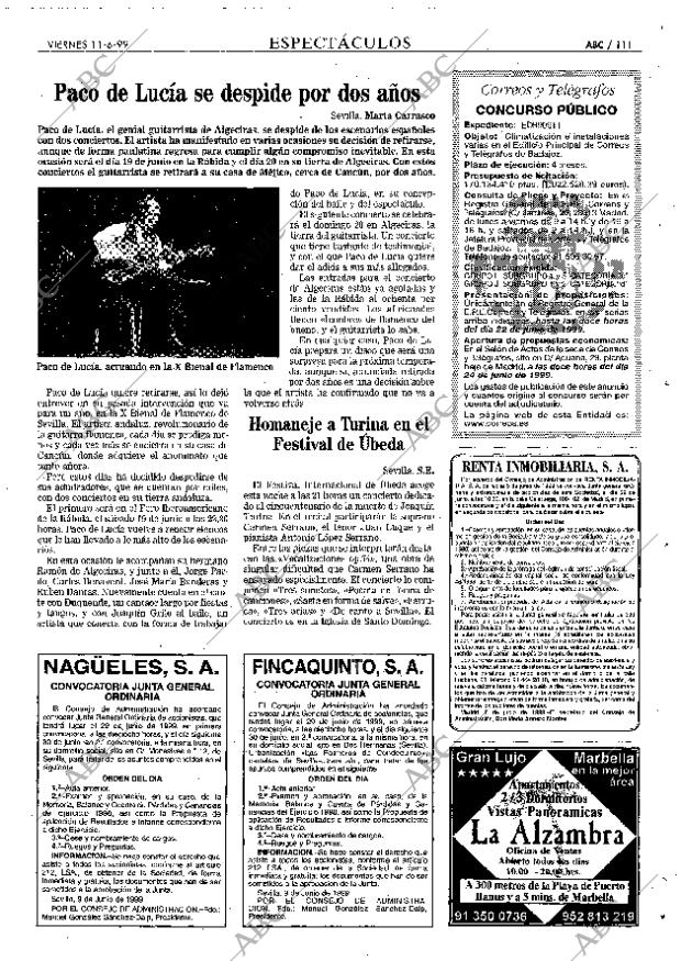ABC SEVILLA 11-06-1999 página 111