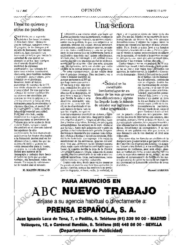 ABC SEVILLA 11-06-1999 página 16