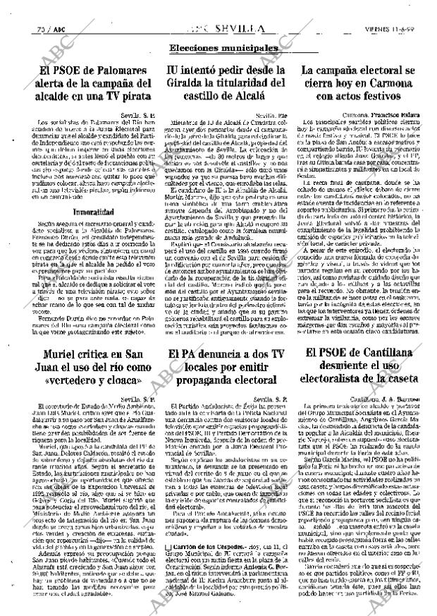 ABC SEVILLA 11-06-1999 página 70
