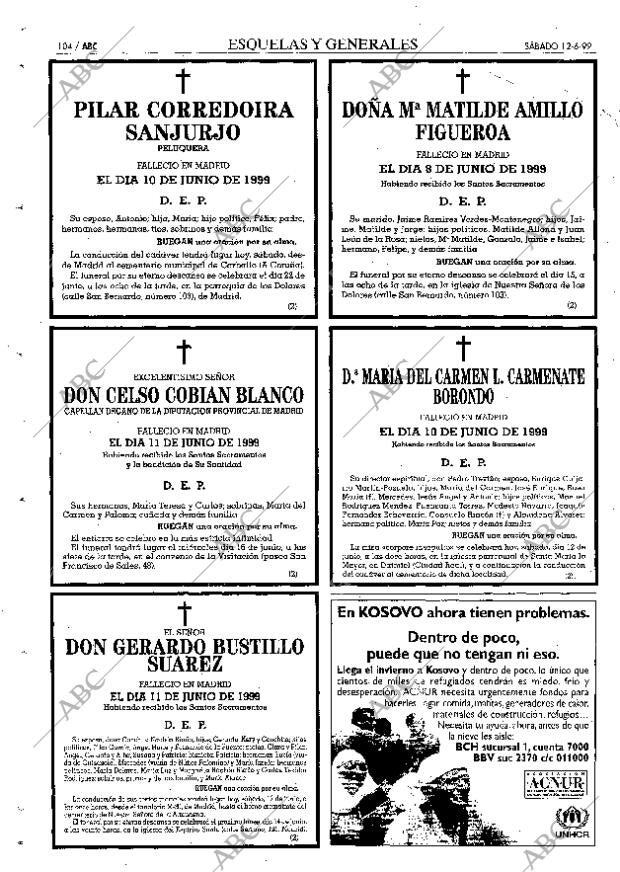 ABC MADRID 12-06-1999 página 104