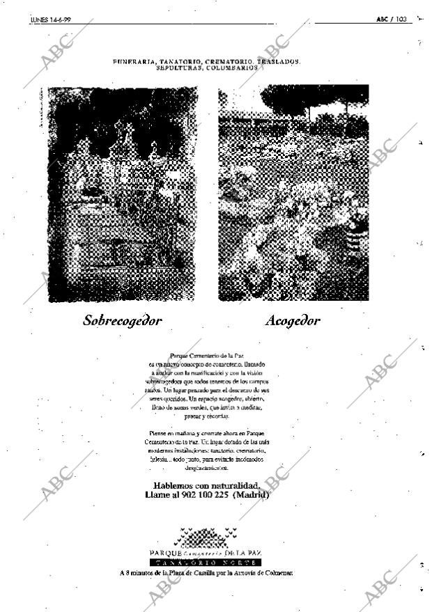 ABC MADRID 14-06-1999 página 103