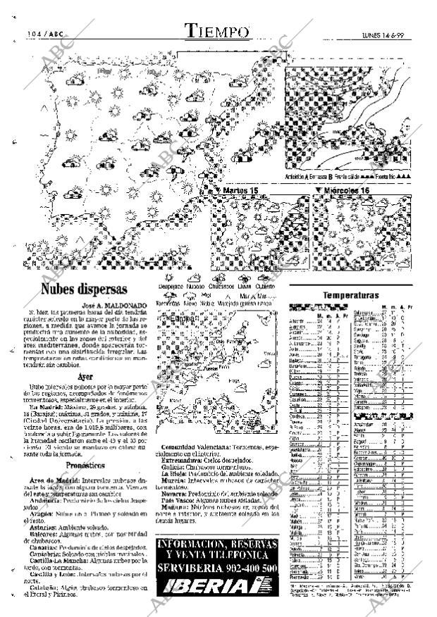 ABC MADRID 14-06-1999 página 104