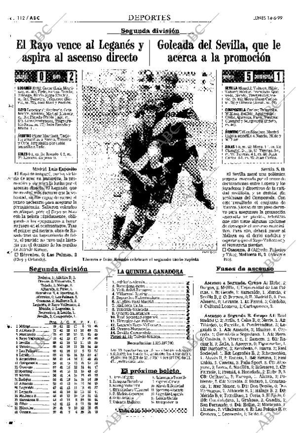 ABC MADRID 14-06-1999 página 112