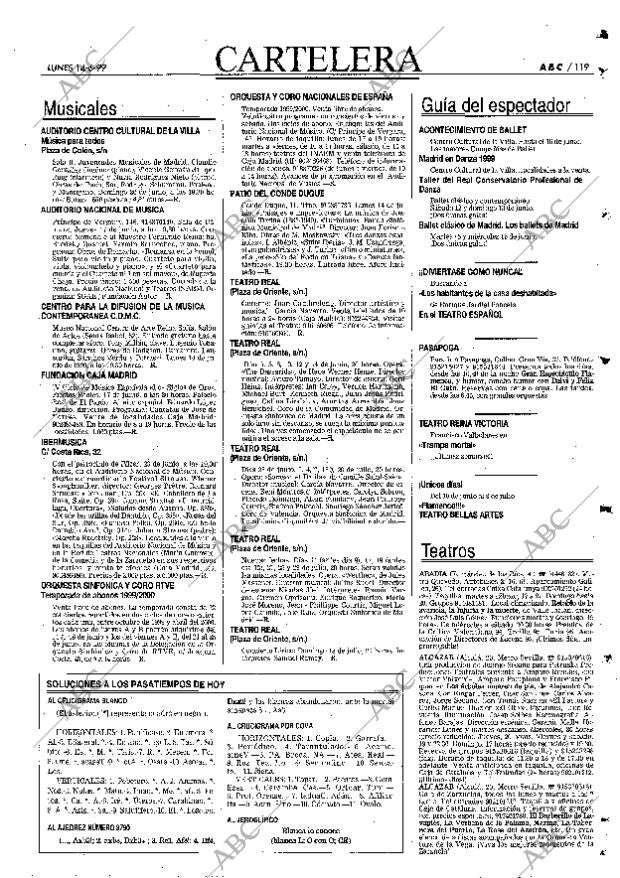 ABC MADRID 14-06-1999 página 119