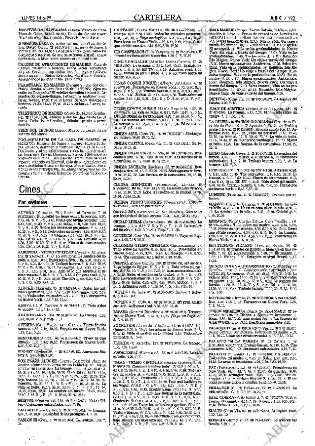 ABC MADRID 14-06-1999 página 123