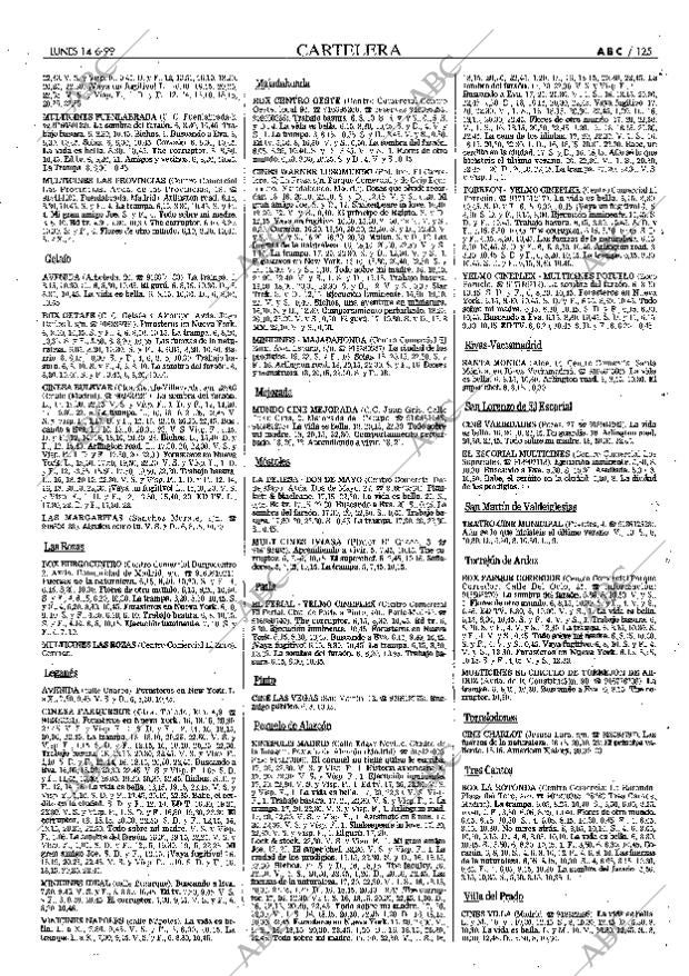 ABC MADRID 14-06-1999 página 125