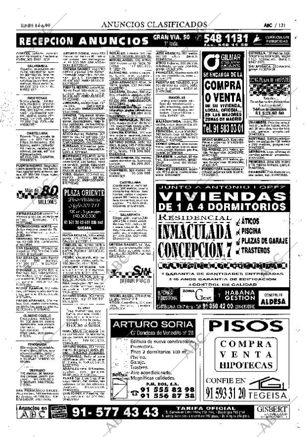 ABC MADRID 14-06-1999 página 131