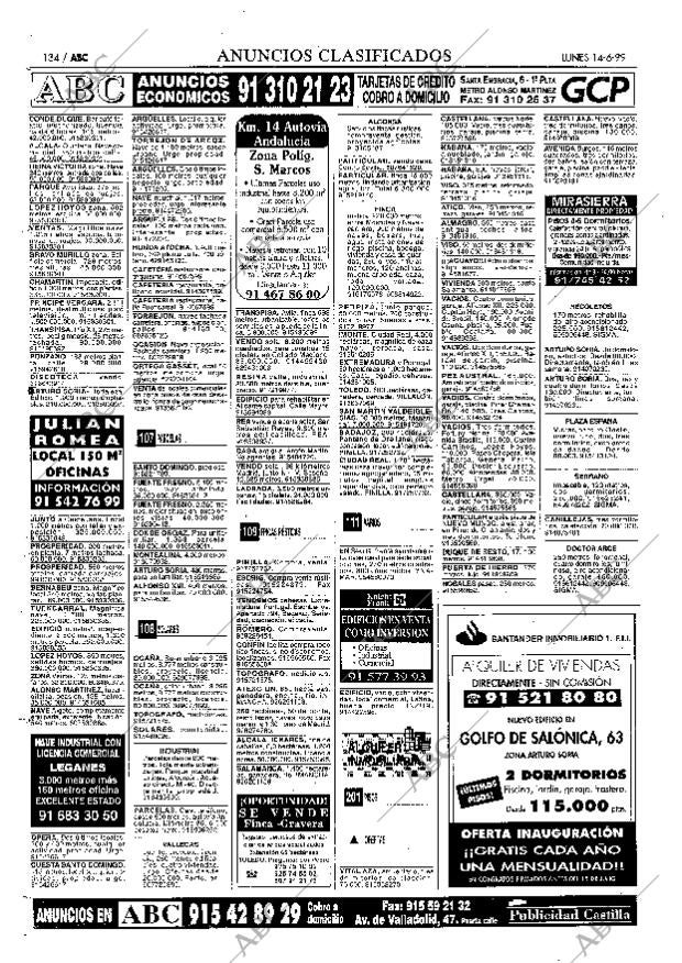 ABC MADRID 14-06-1999 página 134