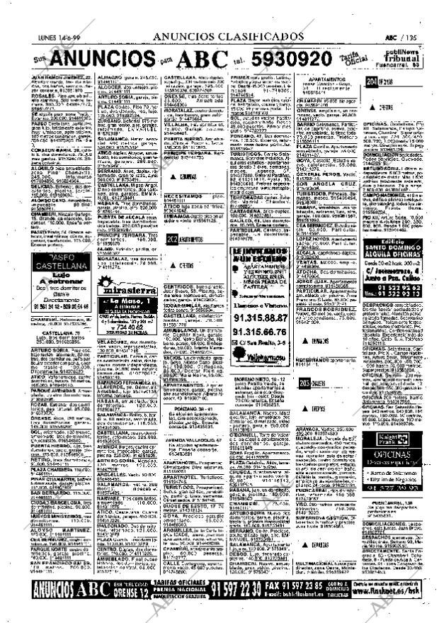 ABC MADRID 14-06-1999 página 135