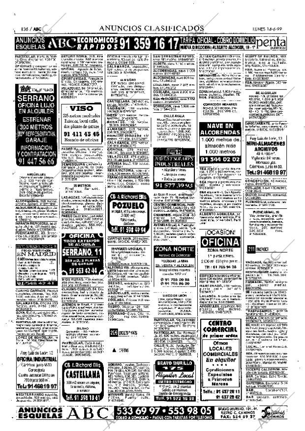 ABC MADRID 14-06-1999 página 136