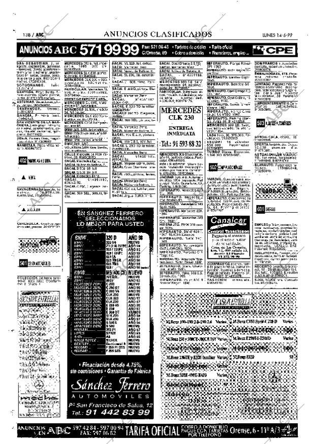 ABC MADRID 14-06-1999 página 138