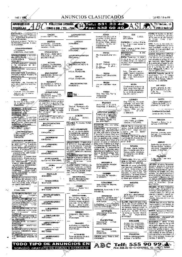 ABC MADRID 14-06-1999 página 142