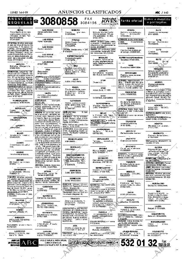 ABC MADRID 14-06-1999 página 143