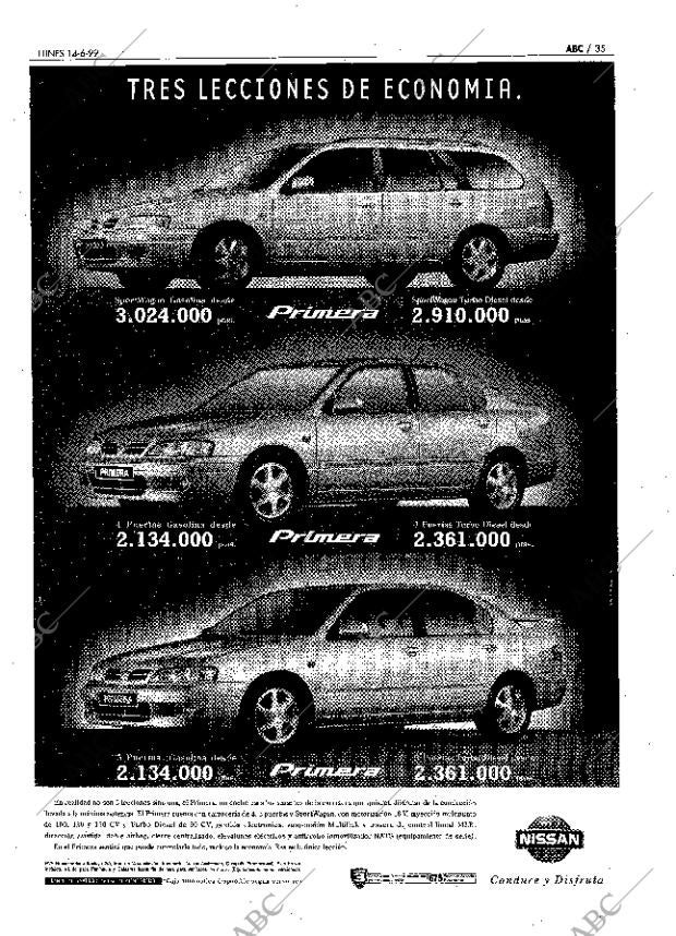 ABC MADRID 14-06-1999 página 35