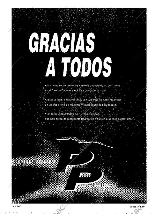 ABC MADRID 14-06-1999 página 4