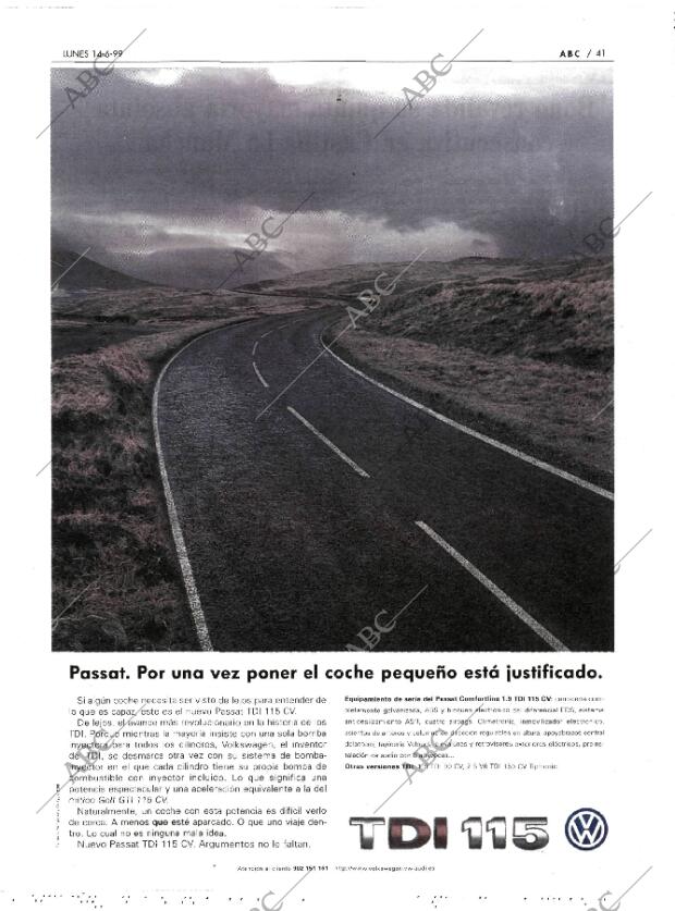 ABC MADRID 14-06-1999 página 41