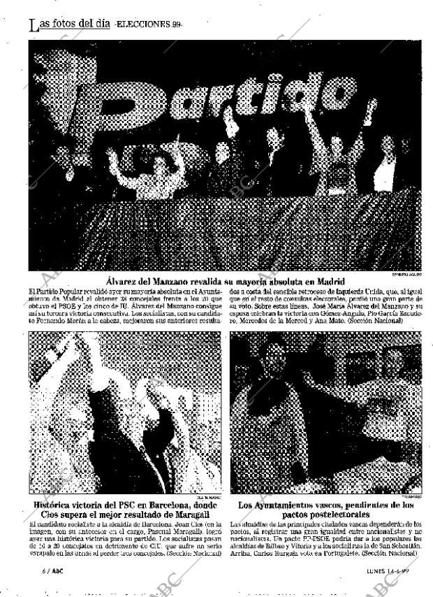 ABC MADRID 14-06-1999 página 6
