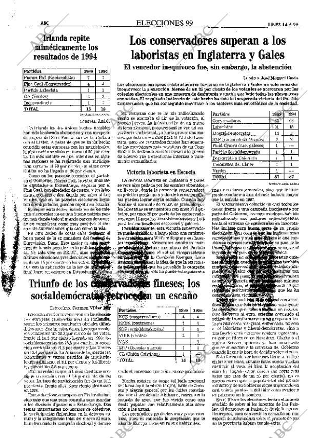 ABC MADRID 14-06-1999 página 74