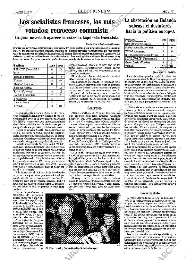 ABC MADRID 14-06-1999 página 77