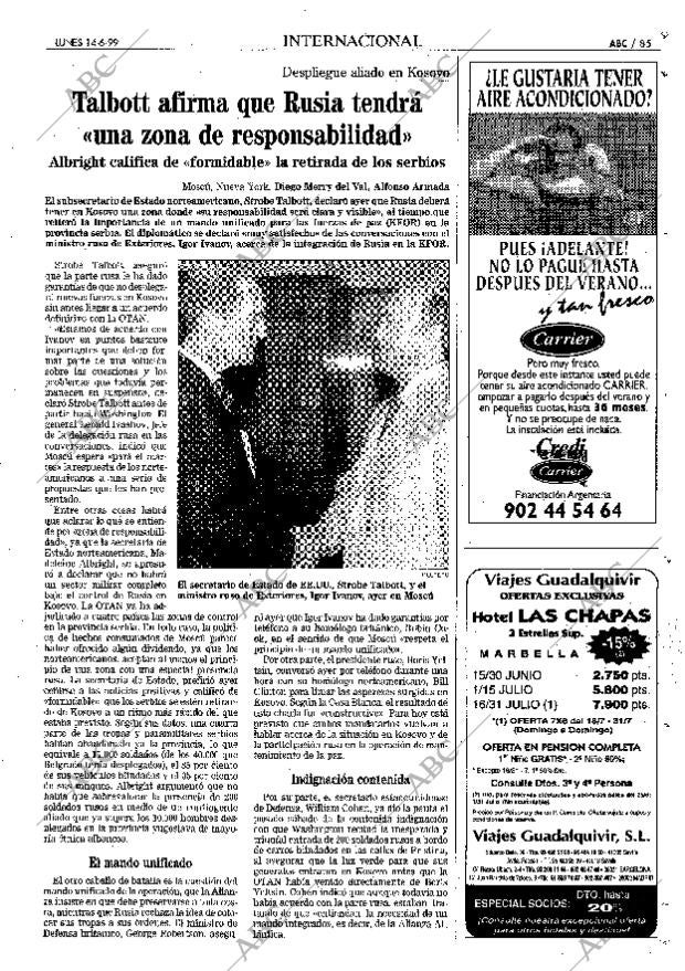 ABC MADRID 14-06-1999 página 85