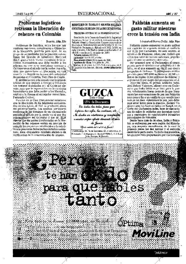 ABC MADRID 14-06-1999 página 87