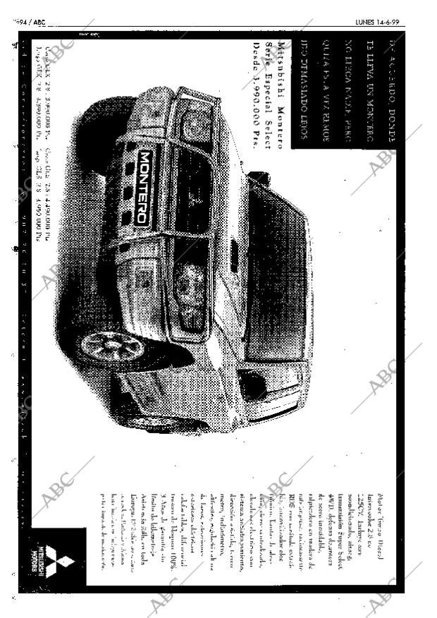 ABC MADRID 14-06-1999 página 94