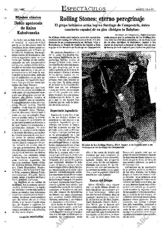 ABC MADRID 15-06-1999 página 100