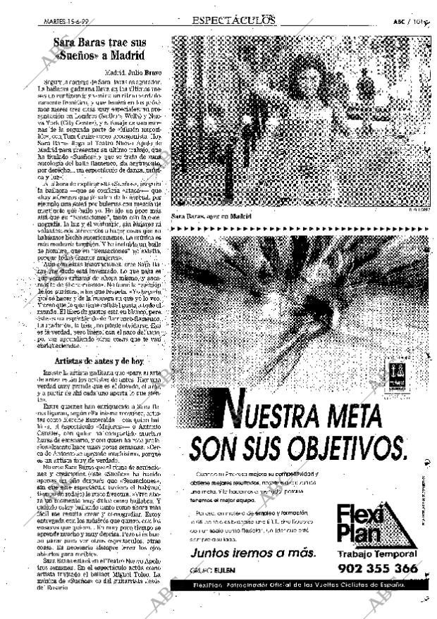 ABC MADRID 15-06-1999 página 101